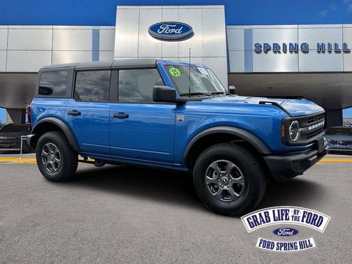 VELOCITY BLUE METALLIC 2025 Ford Bronco Big Bend