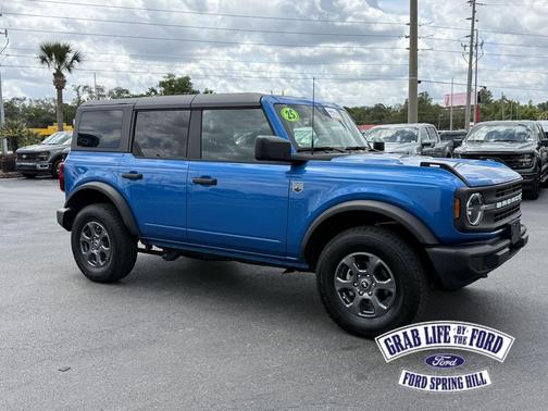 VELOCITY BLUE METALLIC 2025 Ford Bronco Big Bend