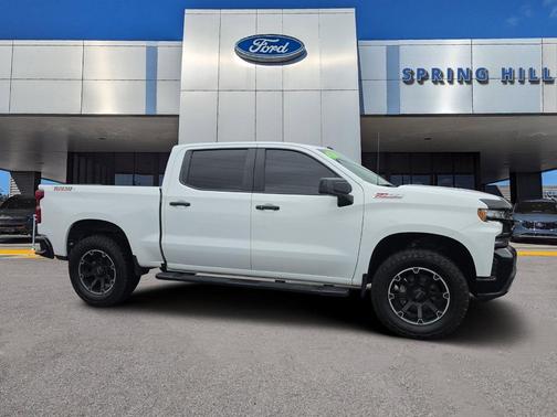 Summit White 2021 Chevrolet Silverado 1500 LT Trail Boss