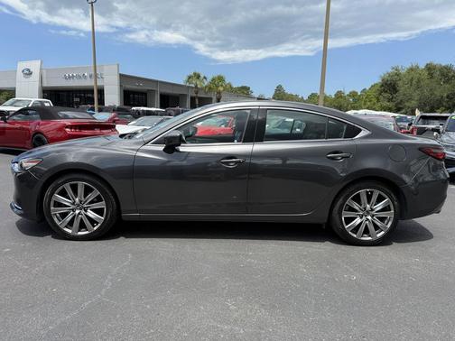 Machine Gray Metallic 2021 Mazda Mazda6 Grand Touring Reserve