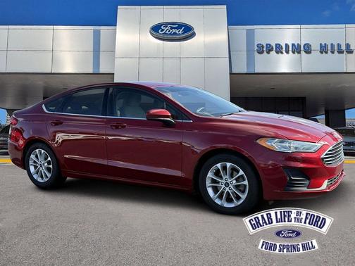 RUBY RED TINTED CLEARCOAT 2019 Ford Fusion SE