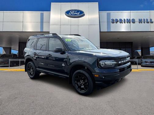 Alto Blue Metallic Tinted Clearcoat 2021 Ford Bronco Sport Outer Banks