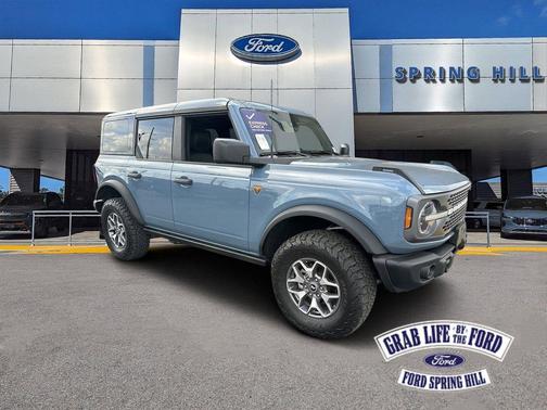 AZURE GRAY MET TRI-COAT 2025 Ford Bronco Badlands