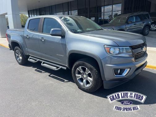 Satin Steel Metallic 2018 Chevrolet Colorado Z71