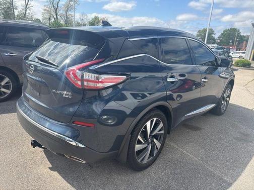 Arctic Blue Metallic 2017 Nissan Murano Platinum