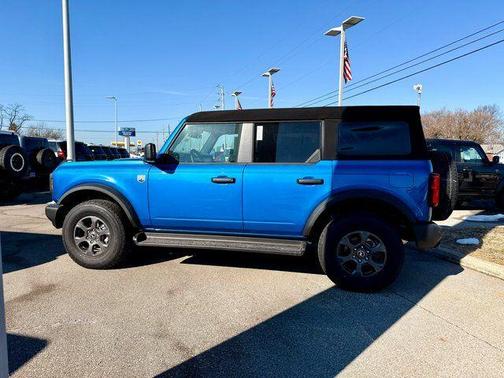 Velocity Blue Metallic 2025 Ford Bronco Big Bend