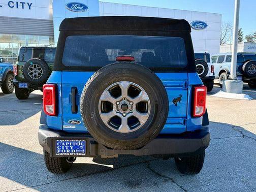 Velocity Blue Metallic 2025 Ford Bronco Big Bend