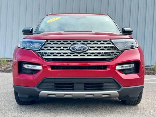 Red Metallic 2023 Ford Explorer Limited