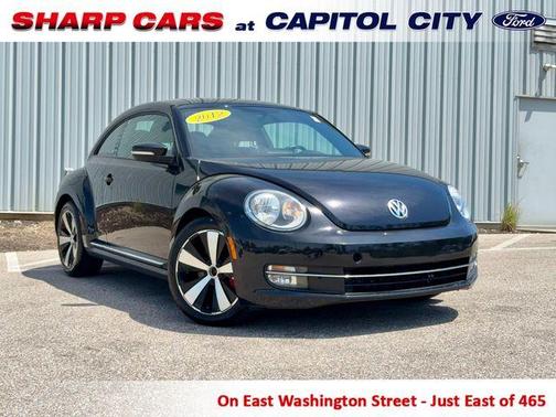 Black 2012 Volkswagen Beetle