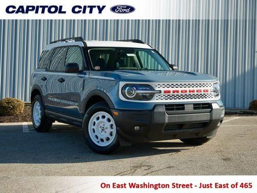 Azure Gray Metallic 2025 Ford Bronco Sport Heritage
