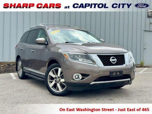 Mocha Stone 2014 Nissan Pathfinder Platinum