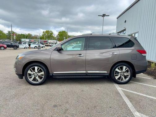 Mocha Stone 2014 Nissan Pathfinder Platinum