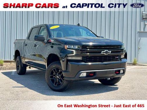 Black 2021 Chevrolet Silverado 1500 LT Trail Boss