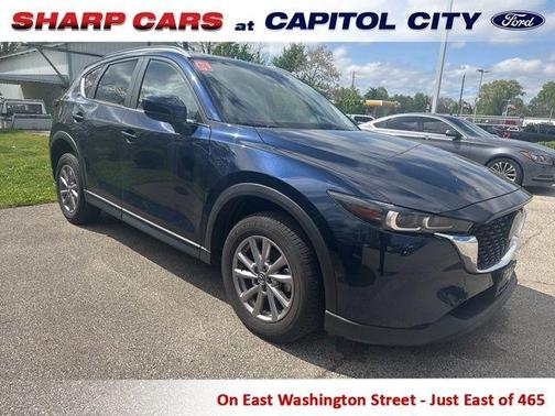 Deep Crystal Blue Mica 2023 Mazda CX-5 2.5 S Select Package