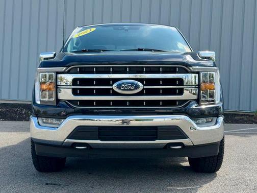 Blue Metallic 2021 Ford F-150 Lariat