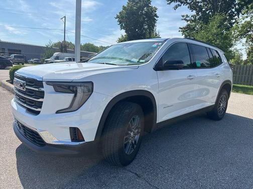 Summit White 2025 GMC Acadia Elevation