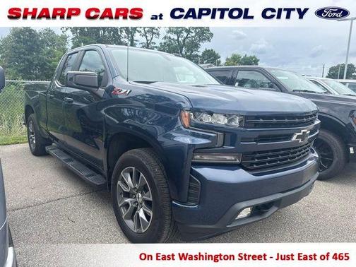Northsky Blue Metallic 2021 Chevrolet Silverado 1500 RST