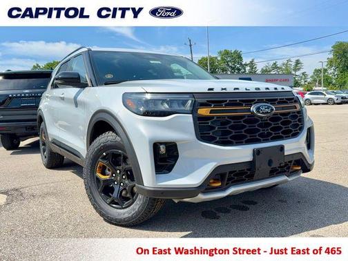 Space White Metallic 2026 Ford Explorer Tremor