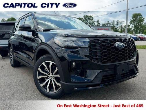 Agate Black Metallic 2026 Ford Explorer ST-Line
