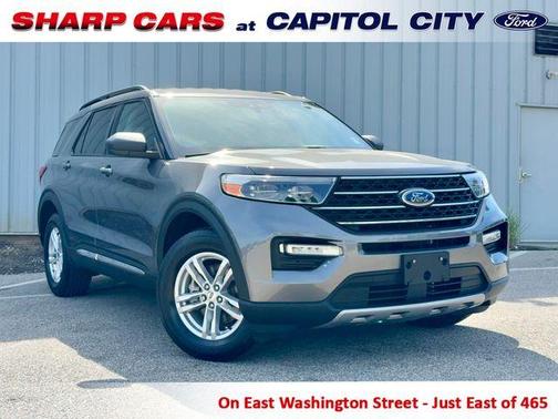 Carbonized Gray Metallic 2022 Ford Explorer XLT
