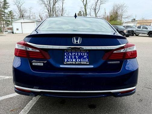 Blue 2017 Honda Accord Hybrid Base