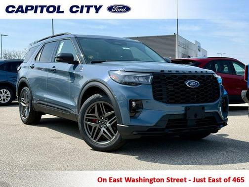 Vapor Blue Metallic 2026 Ford Explorer ST-Line