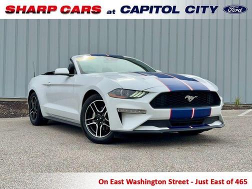 Oxford White 2022 Ford Mustang EcoBoost Premium