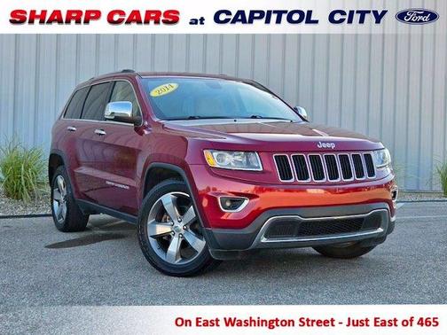 Deep Cherry Red Crystal Pearlcoat 2014 Jeep Grand Cherokee Limited