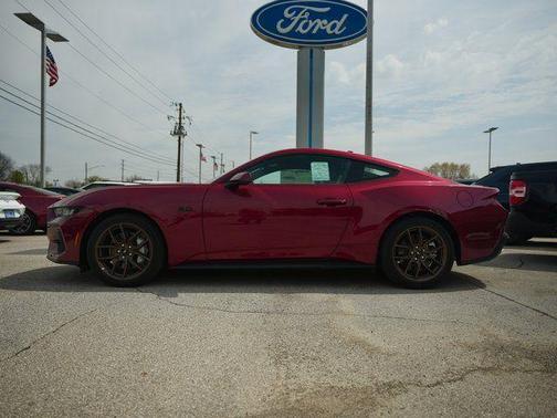 Molten 2025 Ford Mustang GT Premium