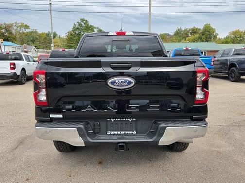 Shadow Black 2026 Ford Ranger Lariat