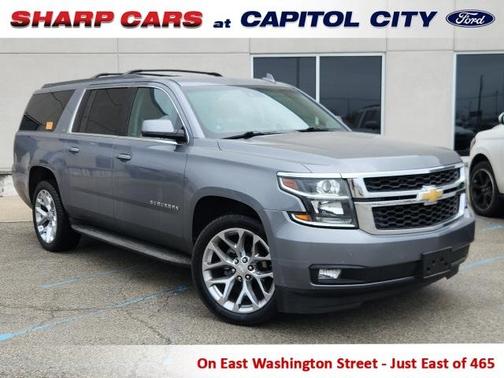 Satin Steel Metallic 2018 Chevrolet Suburban LT SUV