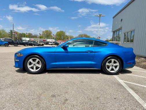 Velocity Blue Metallic 2021 Ford Mustang EcoBoost