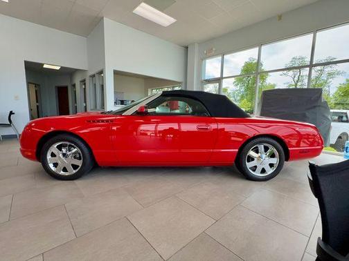 Red 2002 Ford Thunderbird