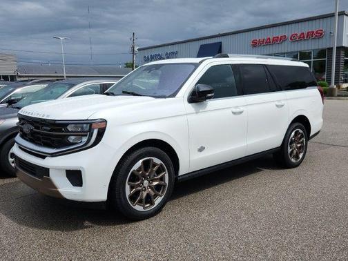 White Metallic 2025 Ford Expedition Max King Ranch