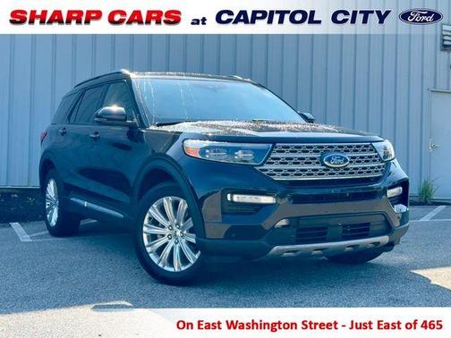 Black Metallic 2023 Ford Explorer Limited