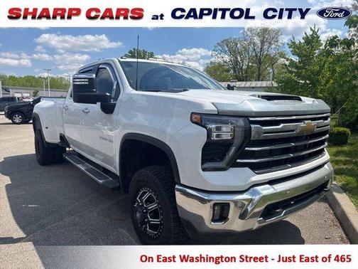 Summit White 2024 Chevrolet Silverado 3500 LTZ