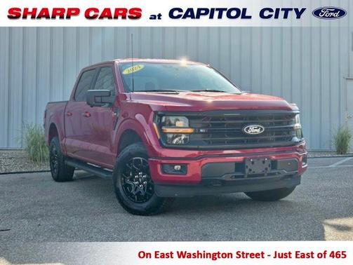 Maroon 2024 Ford F-150 XLT