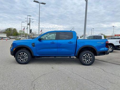 Velocity Blue Metallic 2026 Ford Ranger Lariat