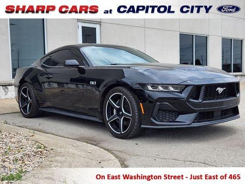 Shadow Black 2024 Ford Mustang GT