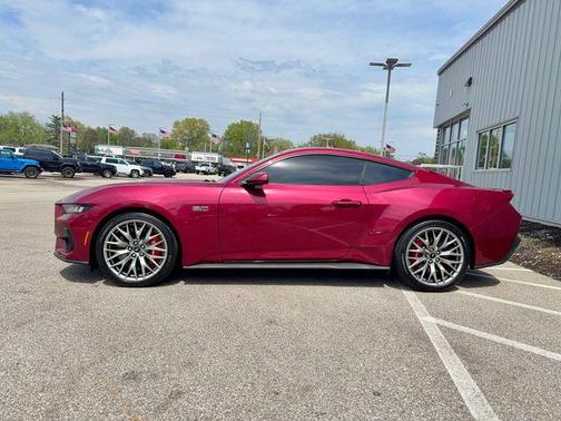Magenta 2025 Ford Mustang GT Premium
