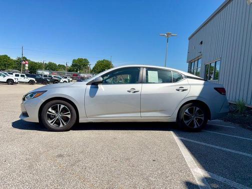 Brilliant Silver Metallic 2021 Nissan Sentra SV