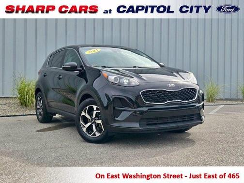 Black Cherry Pearl 2021 Kia Sportage LX