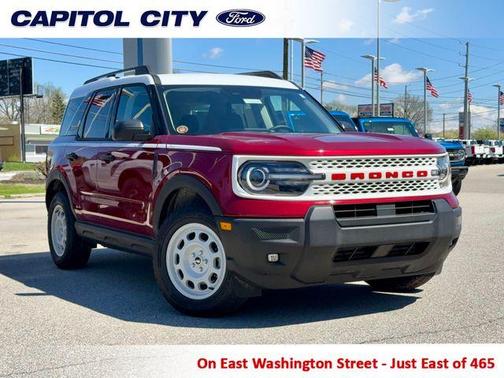 Ruby Red Metallic Tinted Clearcoat 2025 Ford Bronco Sport Heritage