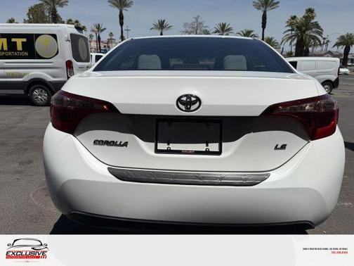 White 2018 Toyota Corolla LE