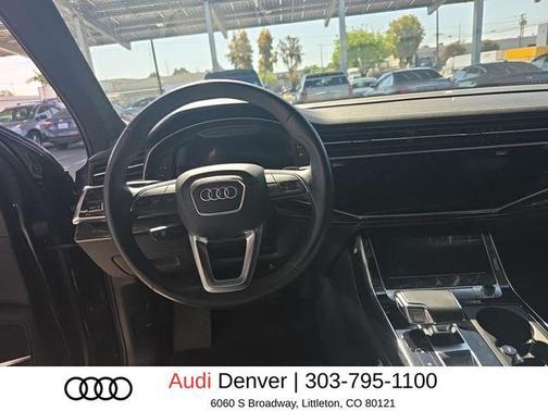 Mythos Black Metallic 2023 Audi Q7 55 Prestige