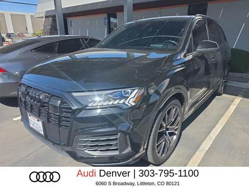Mythos Black Metallic 2023 Audi Q7 55 Prestige