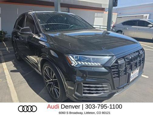 Mythos Black Metallic 2023 Audi Q7 55 Prestige