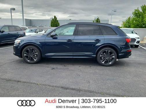 Waitomo Blue Metallic 2026 Audi Q7 55 Premium Plus