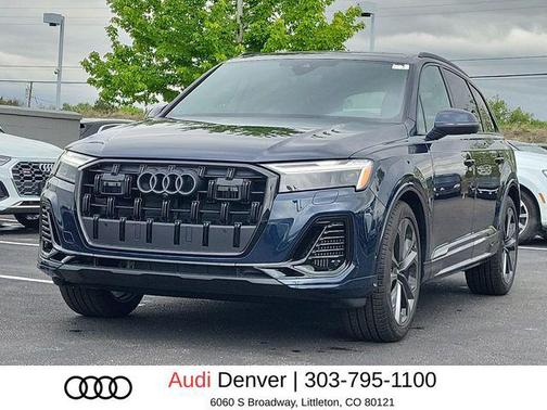 Waitomo Blue Metallic 2026 Audi Q7 55 Premium Plus