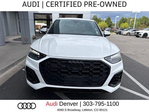 Arkona White 2024 Audi Q5 e 55 S line Premium Plus